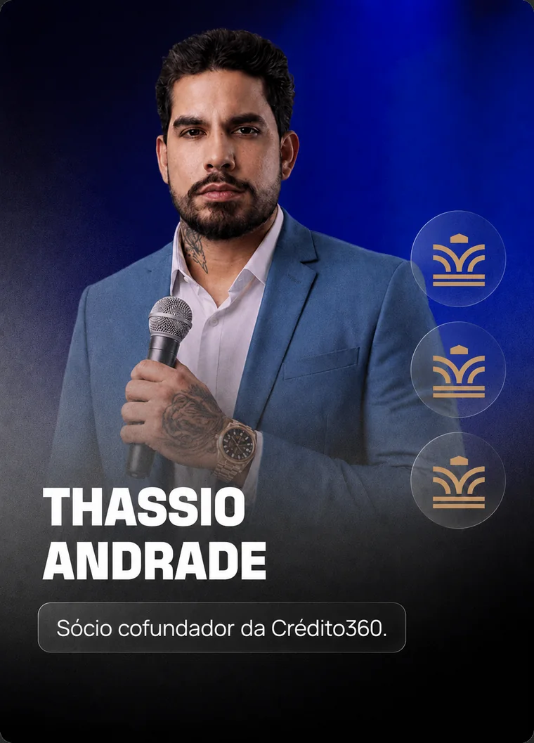 Thassio Andrade, sócio cofundador da Crédito360